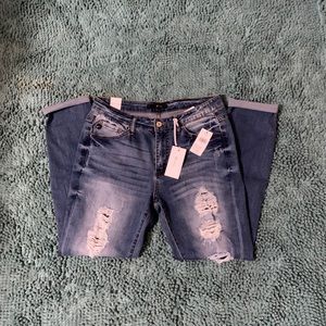 NWT KanKan mid rise skinny jeans size 29x29